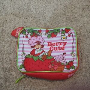 Strawberry Shortcake Berry Cute Red Pouch nwt